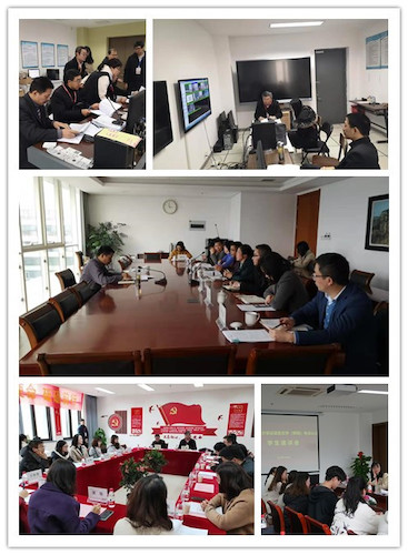 专家进行听课和访谈座谈