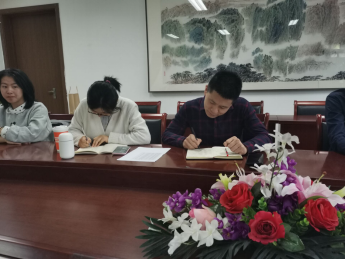 老师们记录反映问题